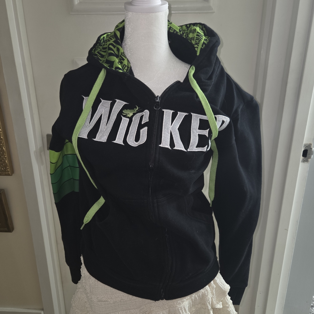 Wicked Black and Green Women's Sweater